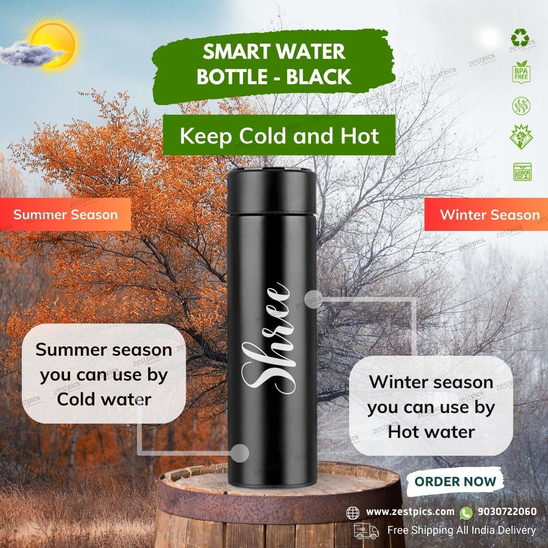 Smart Water Bottle - Red