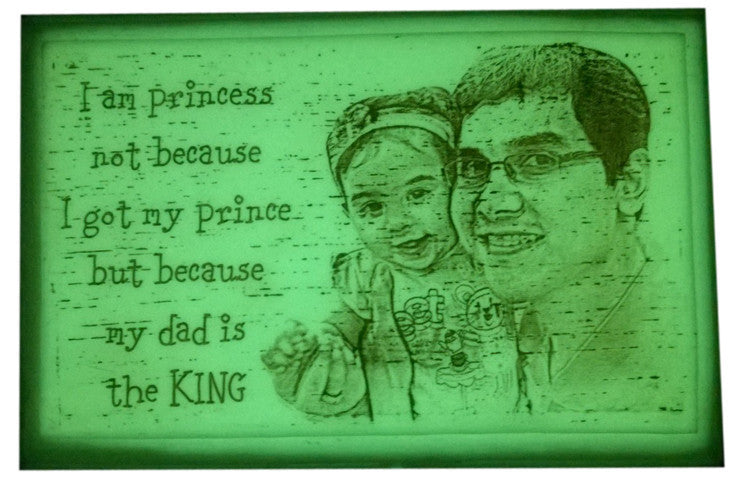 4x6 Radium Engraving