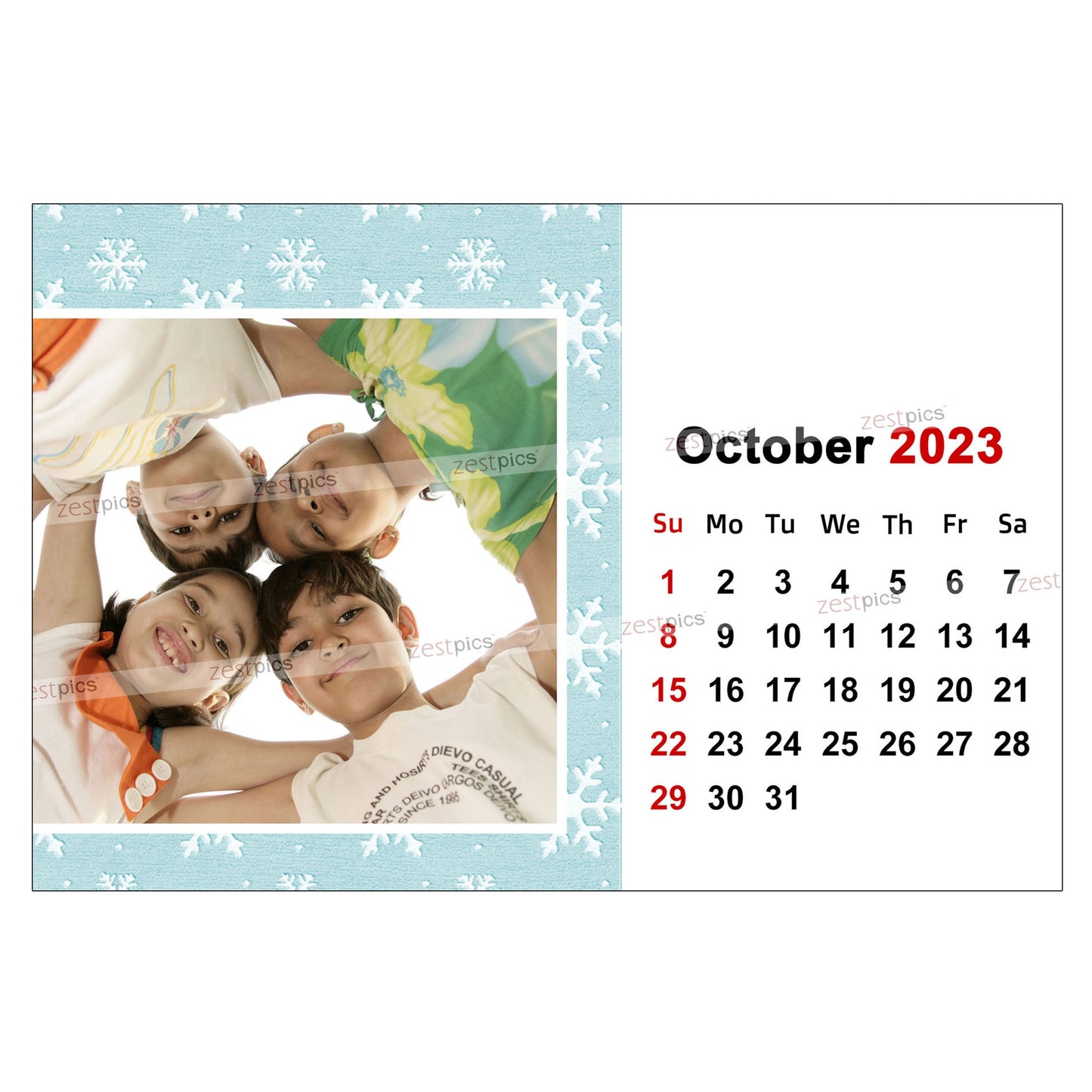 4x6 12 Months Calendar