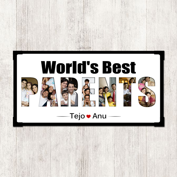 World's Best Parents Photo Frame