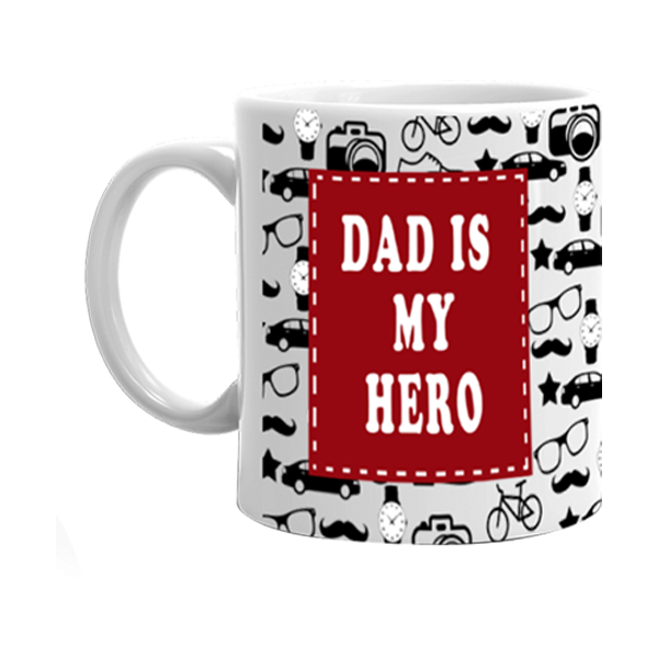 Dad is my Hero Mug
