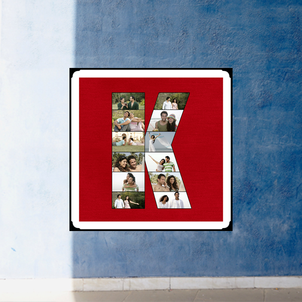 Alphabet Letter Photo Collage