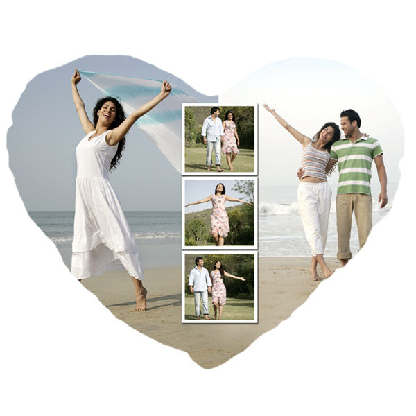 Double Sided Heart Pillow