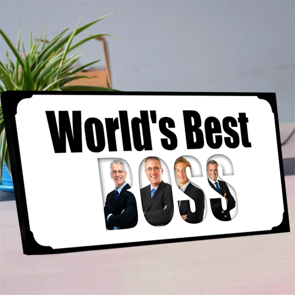 World's Best Boss Photo Frame