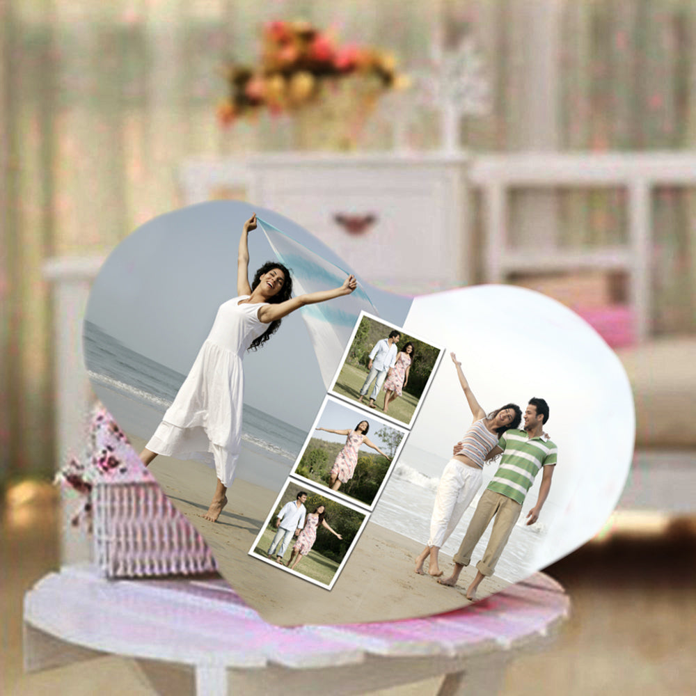 Double Sided Heart Pillow