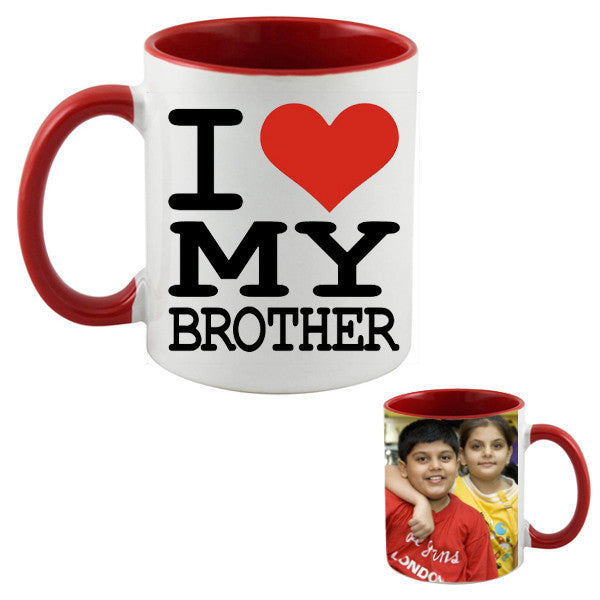 I Love My Brother Mug