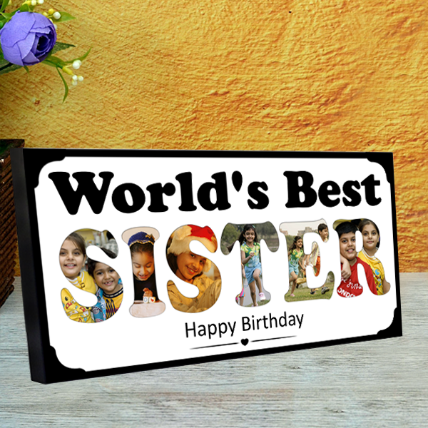 World's Best Sister Photo Frame