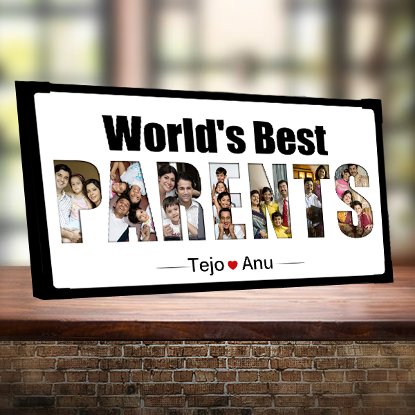 World's Best Parents Photo Frame