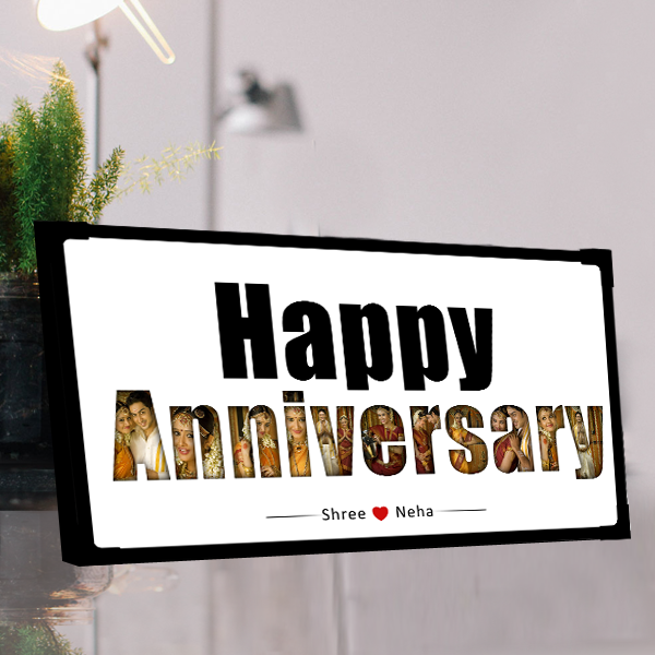 Happy Anniversary Photo Frame