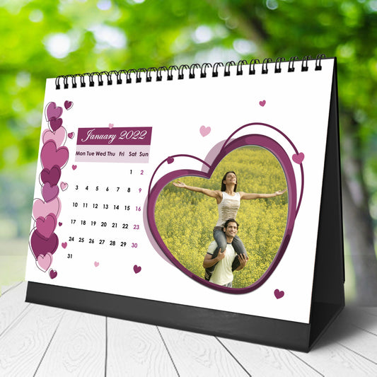 6x8 12 Months Love Calendar