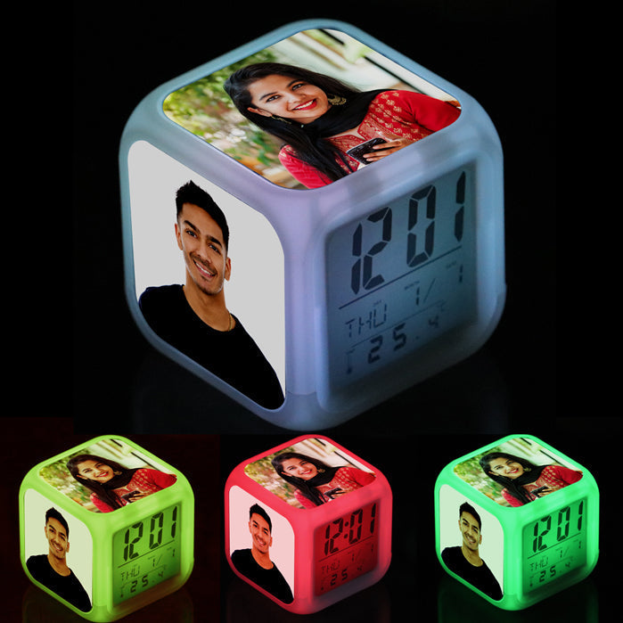 LED Photo Alarm Clock