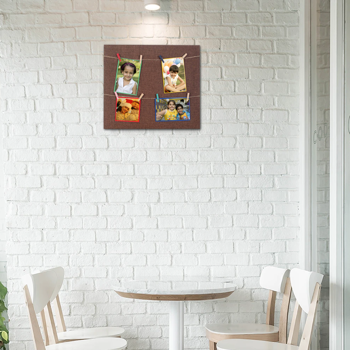 Classy 4 Picture Hanging Photo Frame