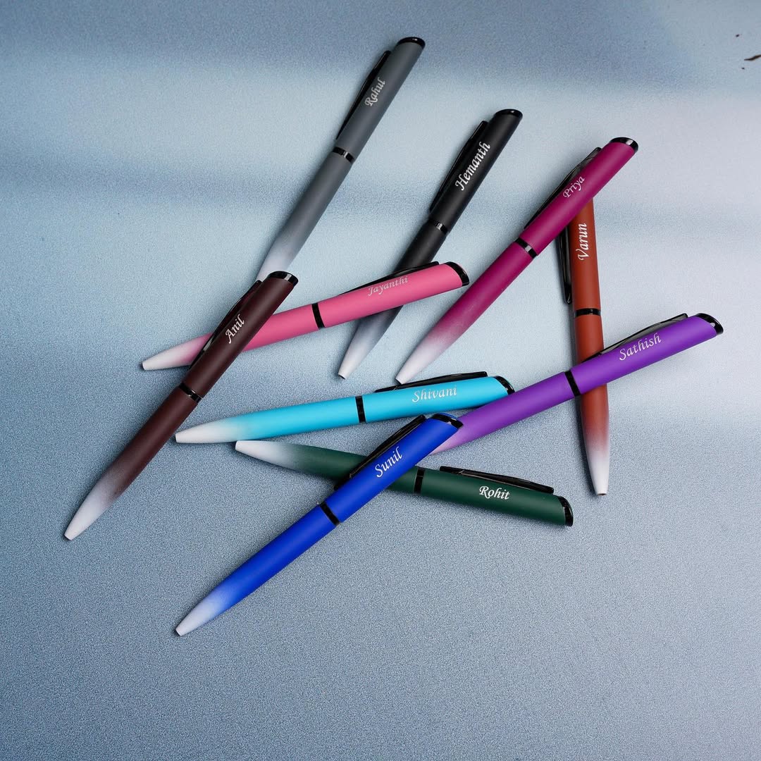 Personalized Metal Name Pen with Gift Box – Custom Engraved Pen for Gifting | Customised Pen