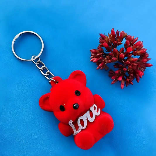 Super Cute Teddy Keychain