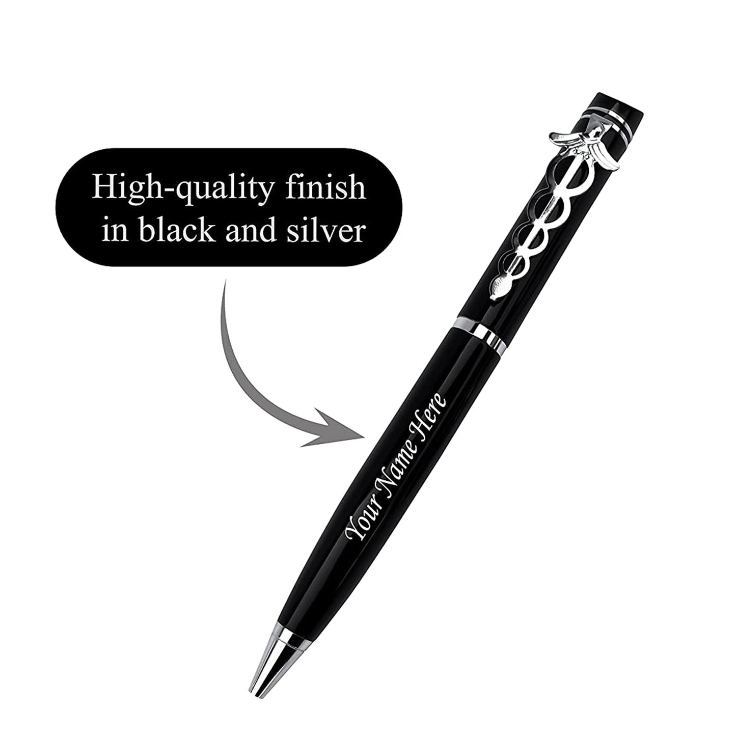 Best Gift For Doctors – Personalized Doctor Pen with Keychain – Personalized Gifts For Doctors
