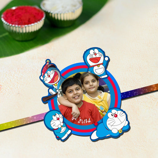 Doraemon Kids Photo Rakhi