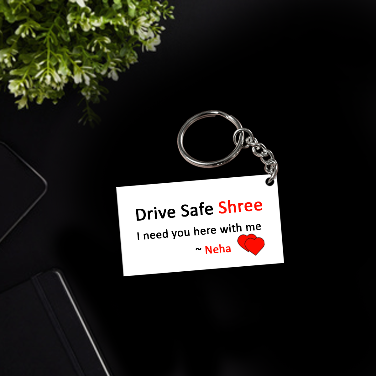 Drive Safe Keychain