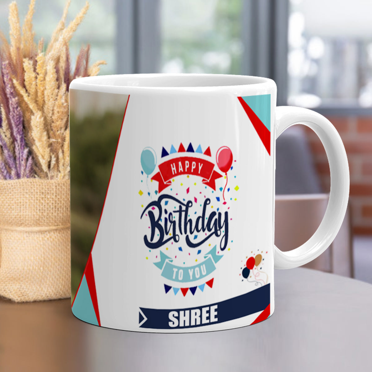 Happy Birthday Motto Mug
