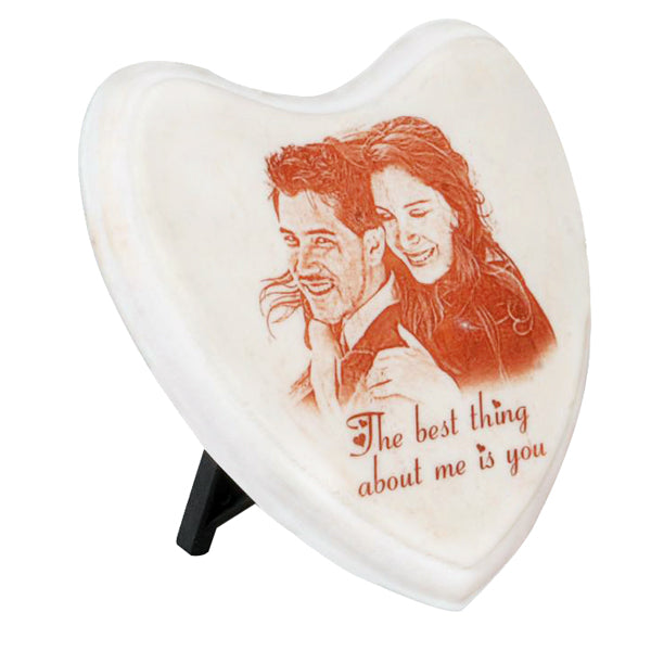 Heart Radium Engraving