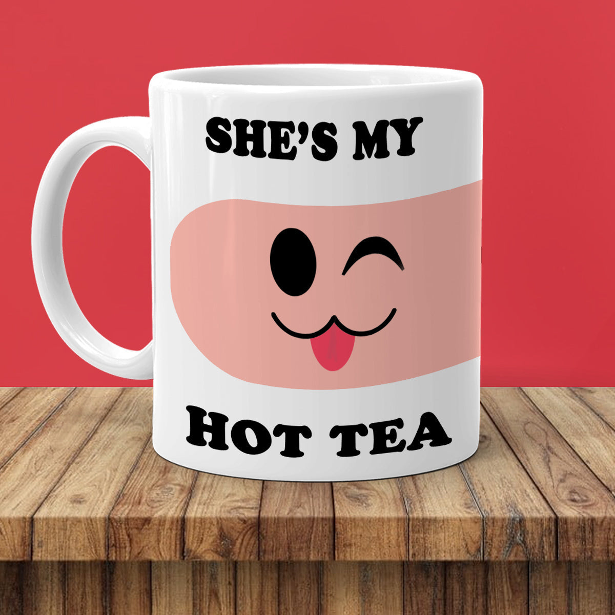 Hey Hot Tea Mug