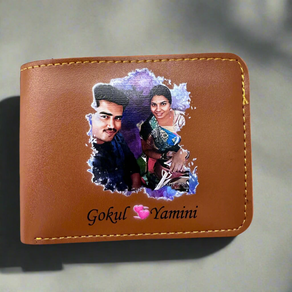 Personalized Photo Wallet - Vibrant UV Print, Never Fades!