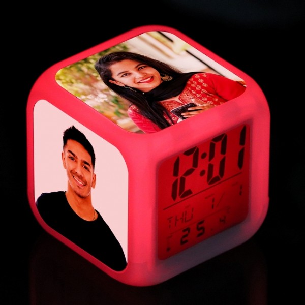 LED Photo Alarm Clock
