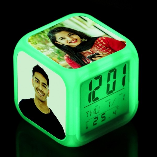 LED Photo Alarm Clock