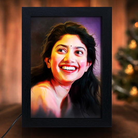 Premium LED Oil Painting Photo Frame