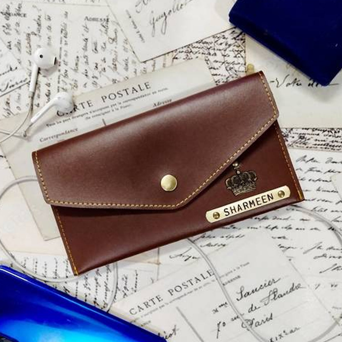 Women Clutch (Brown)