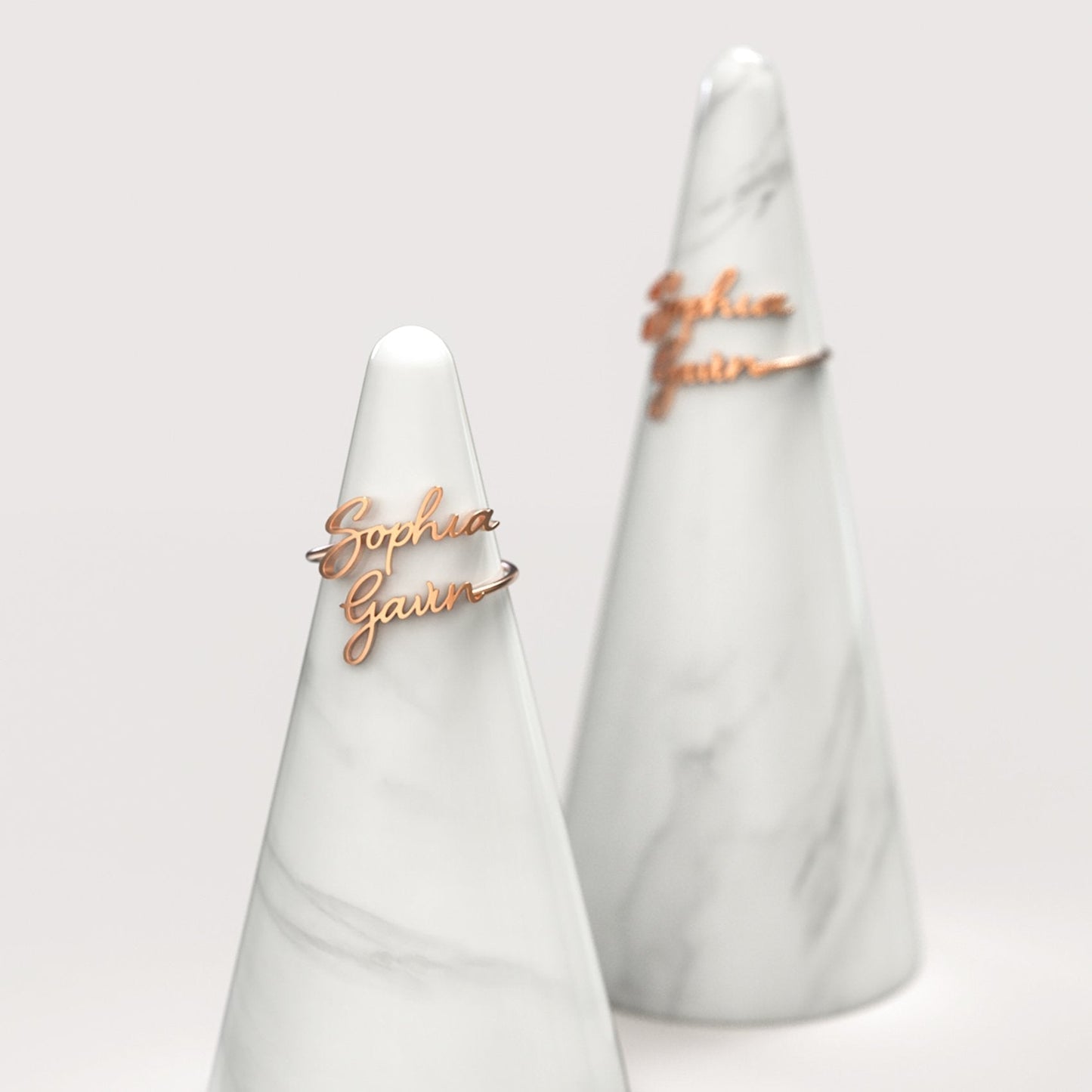 Personalised Couple Name Ring