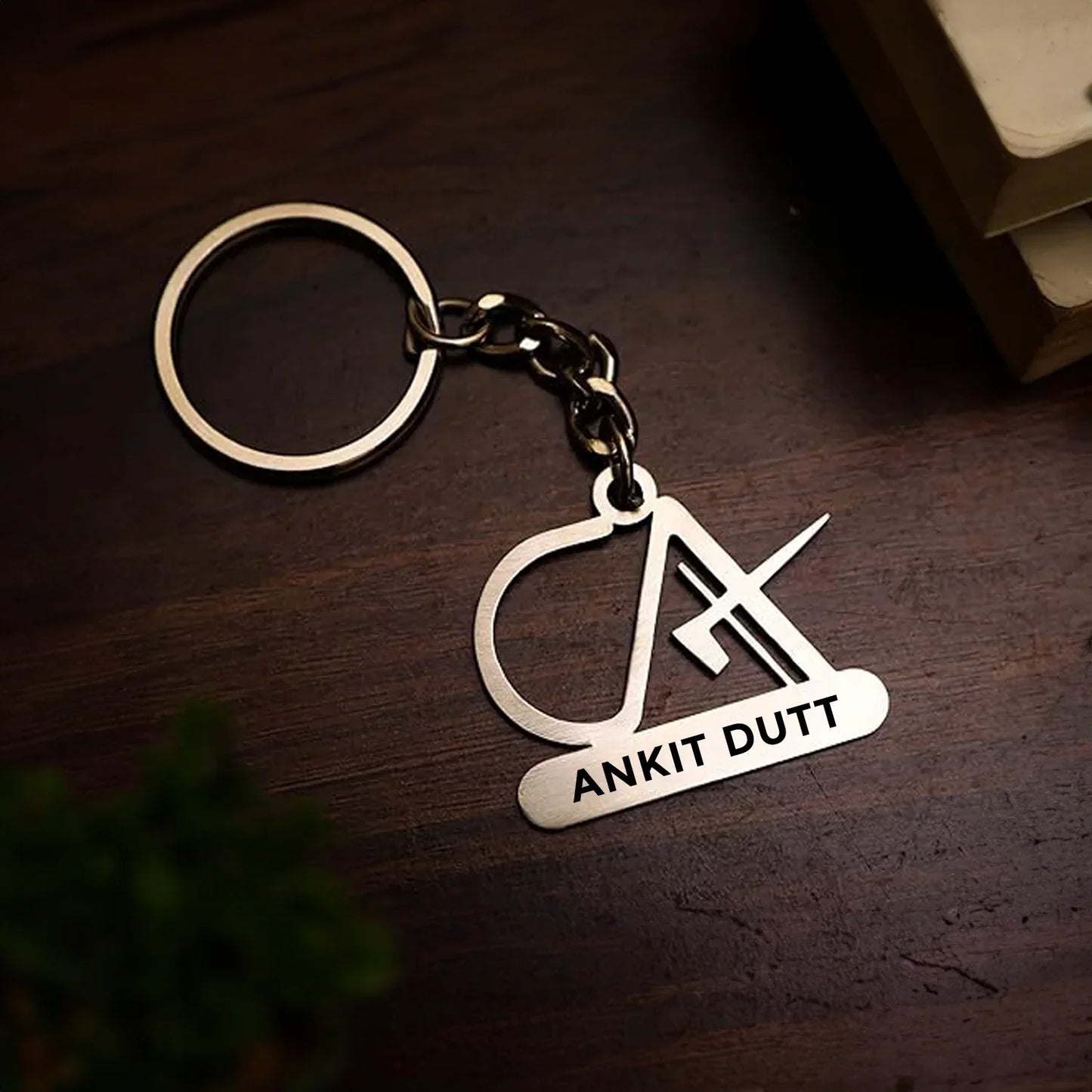 Gift For CA – Personalized CA Keychain – Gift for Chartered Accountants