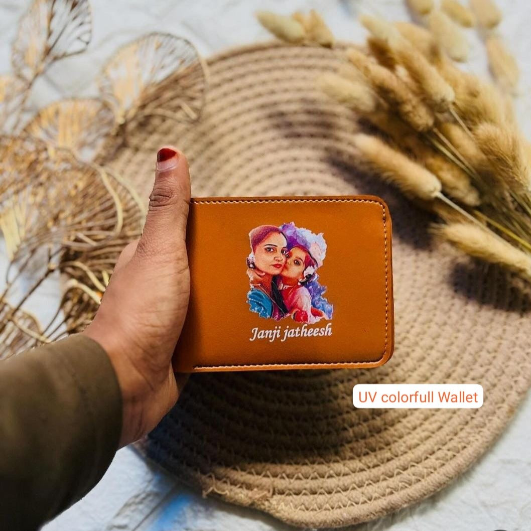 Personalized Photo Wallet - Vibrant UV Print, Never Fades!