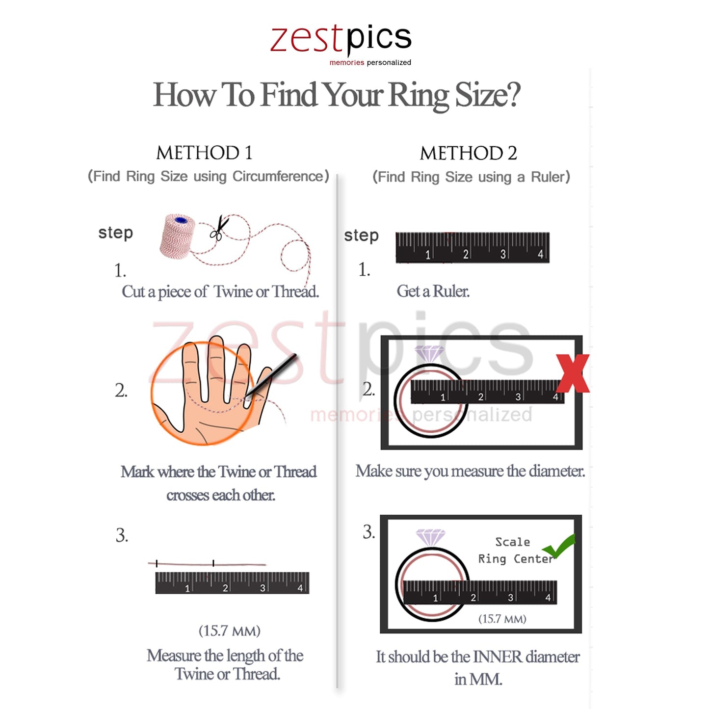 Name Engraved Ladies Ring