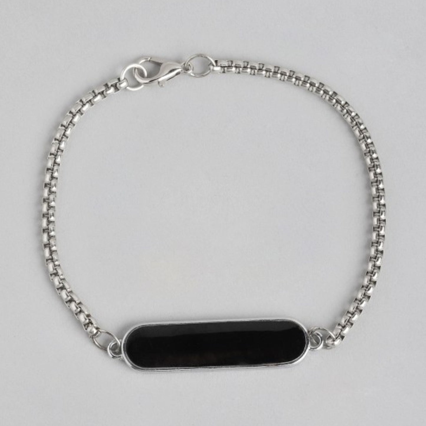 Custom Name Engraved Bracelet Chain for Men & Women – Available in Gold, Silver, Rose Gold & Black