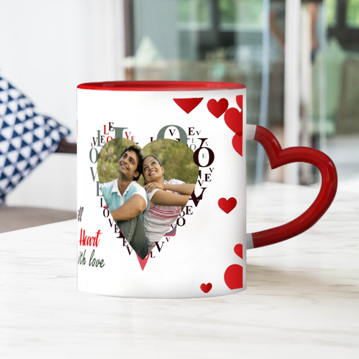 Heart Handle Mug
