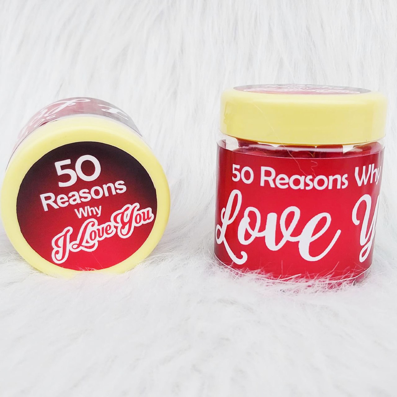 50 Reasons Why I Love You Capsules | Romantic Gift for Couples