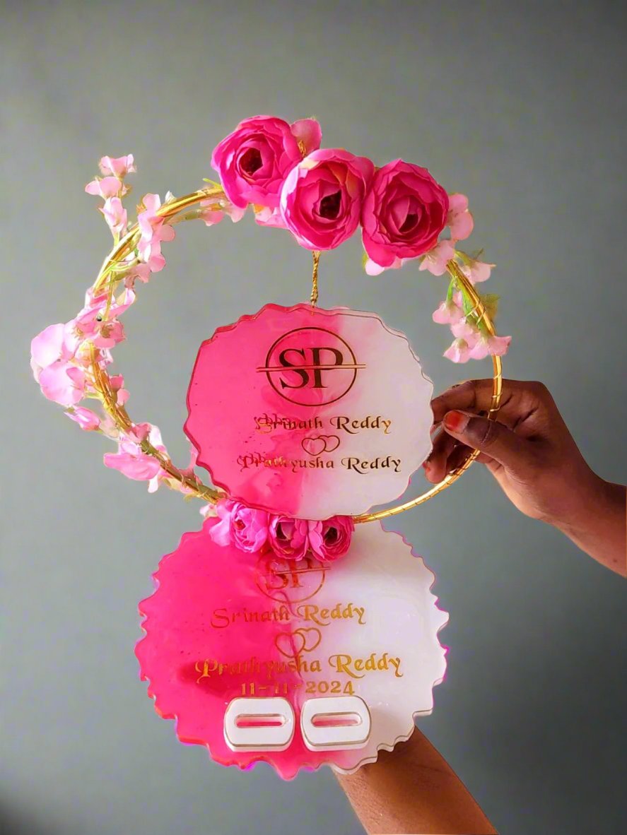 Personalized Engagement Tray - Unique and Memorable Gift