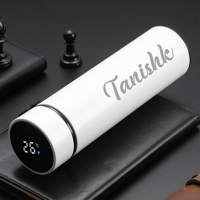 Smart Water Bottle - White | Temperature Bottle