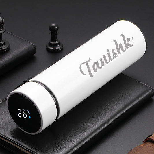 Smart Water Bottle - White | Temperature Bottle