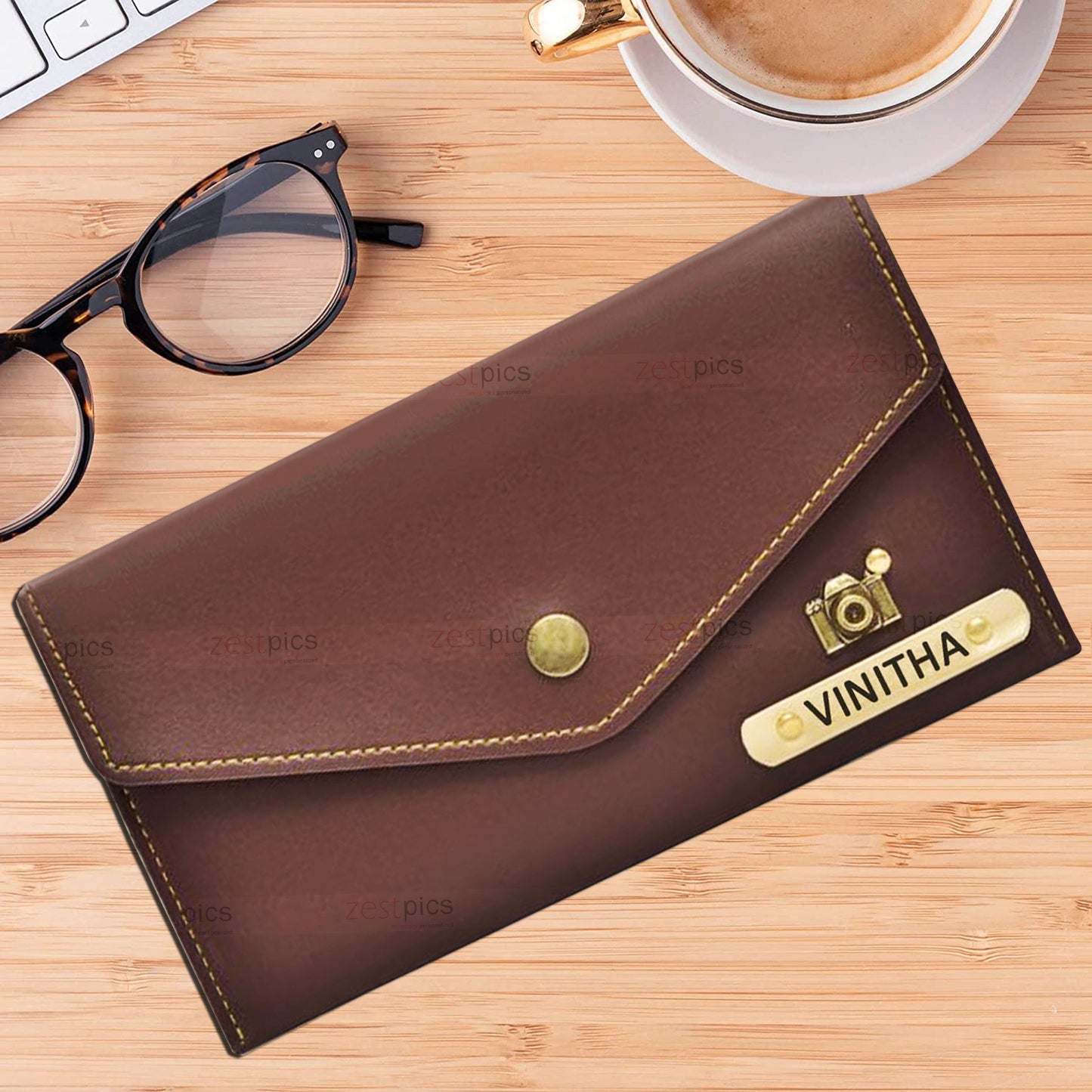 Women Clutch (Brown)