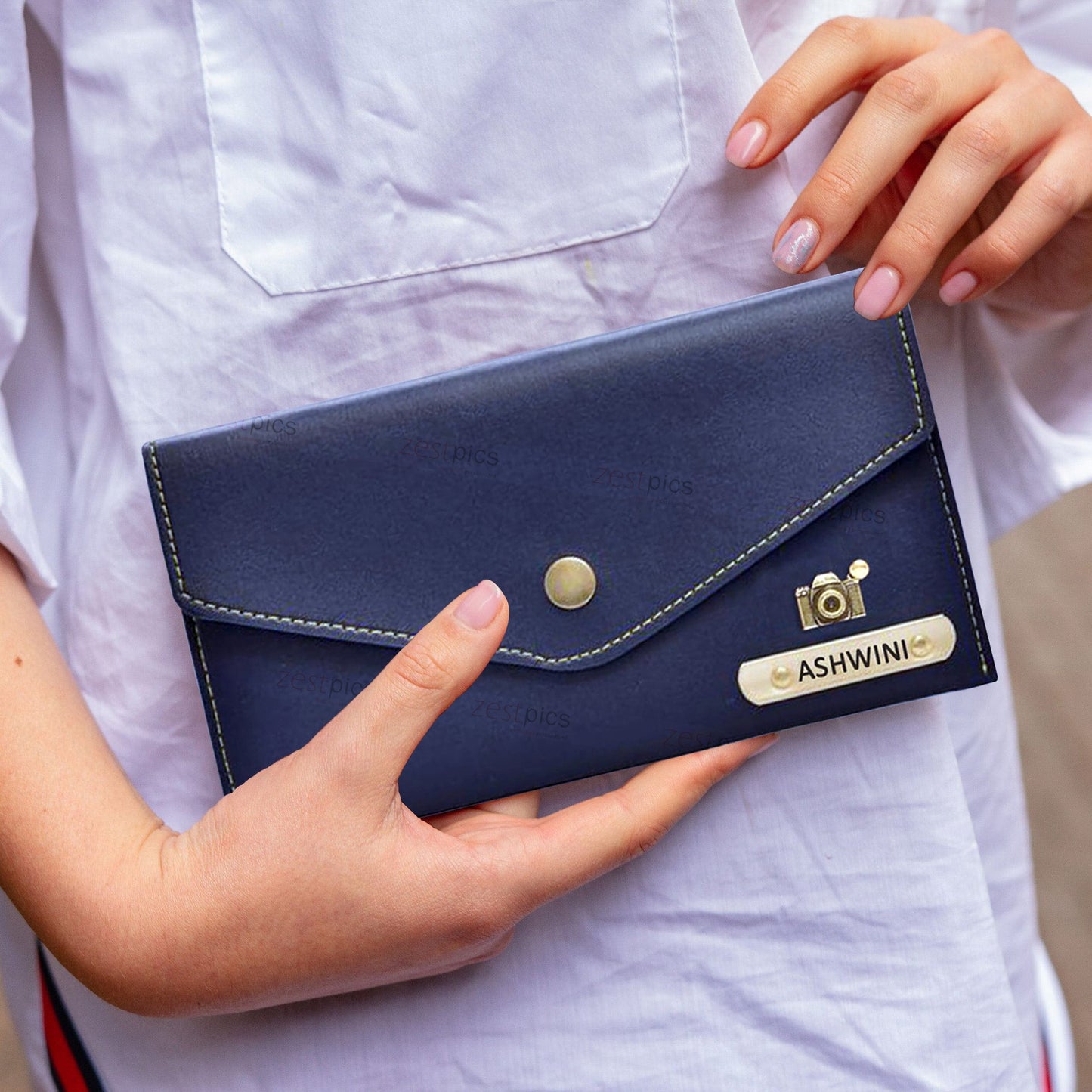 Women Clutch (Blue)