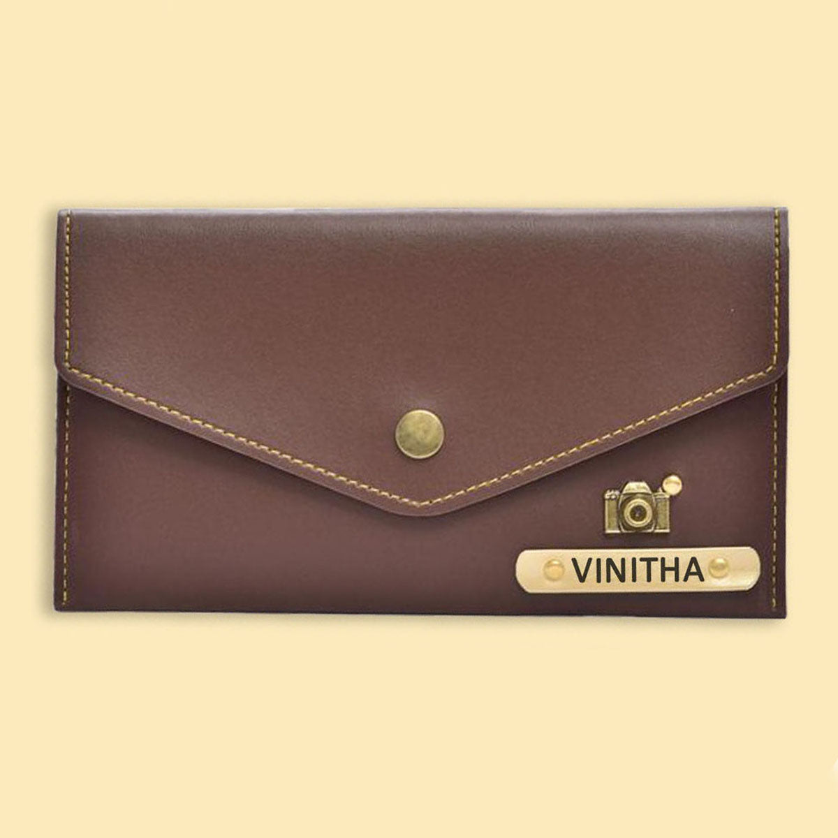 Women Clutch (Brown)