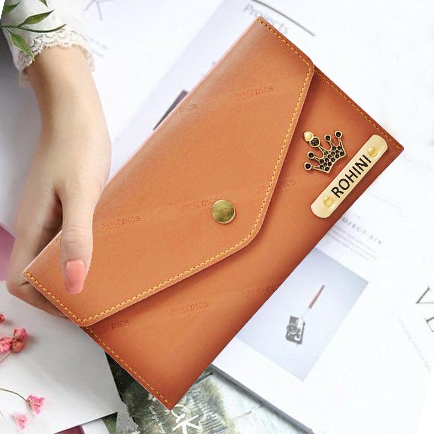 Women Clutch (Tan)