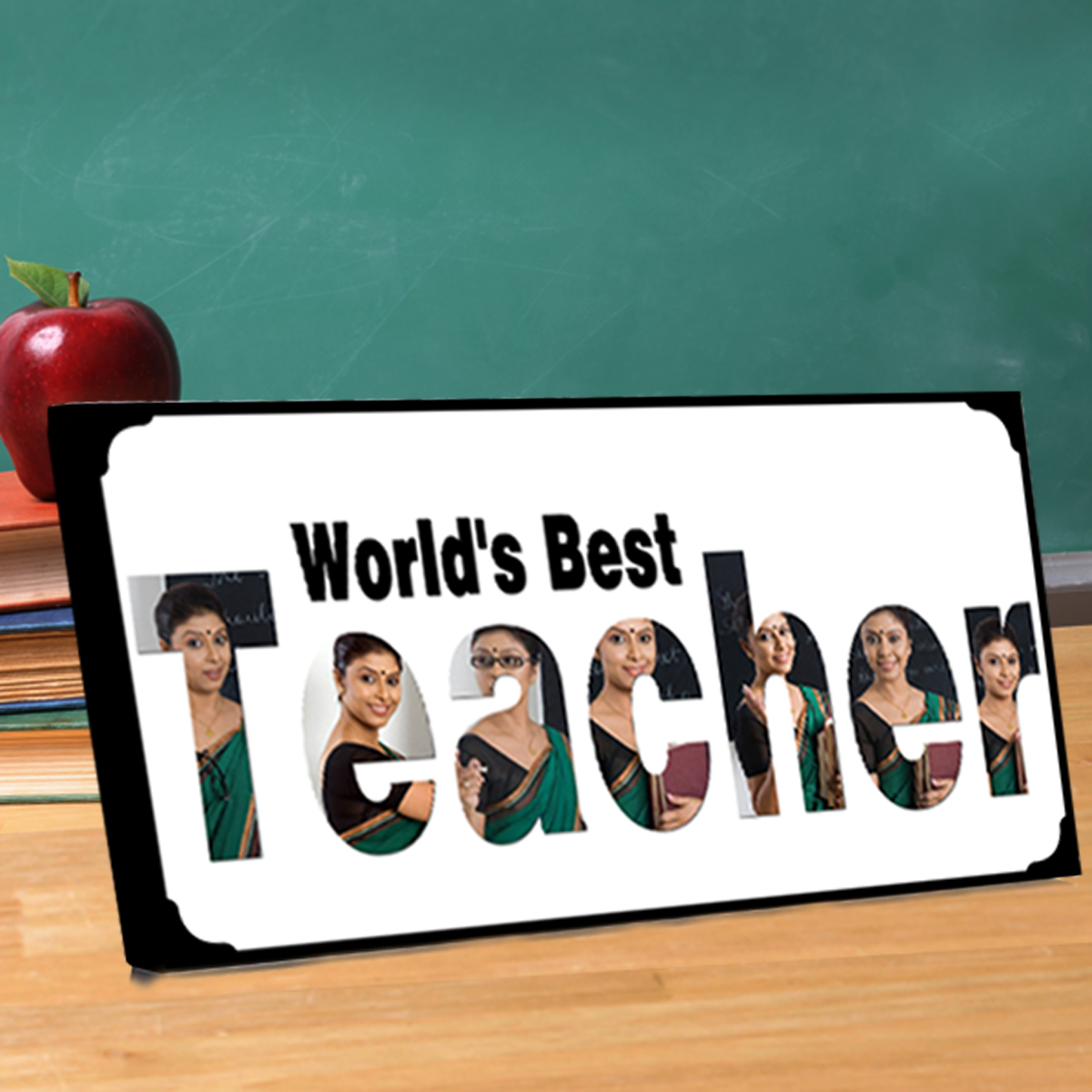 World's Best Teacher Photo Frame