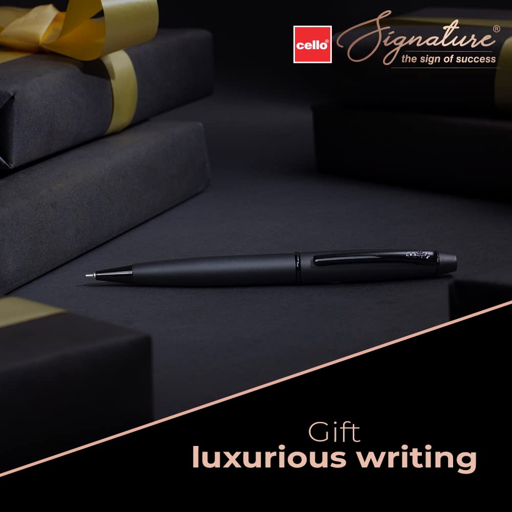 Cello Signature Carbon Ball Pen