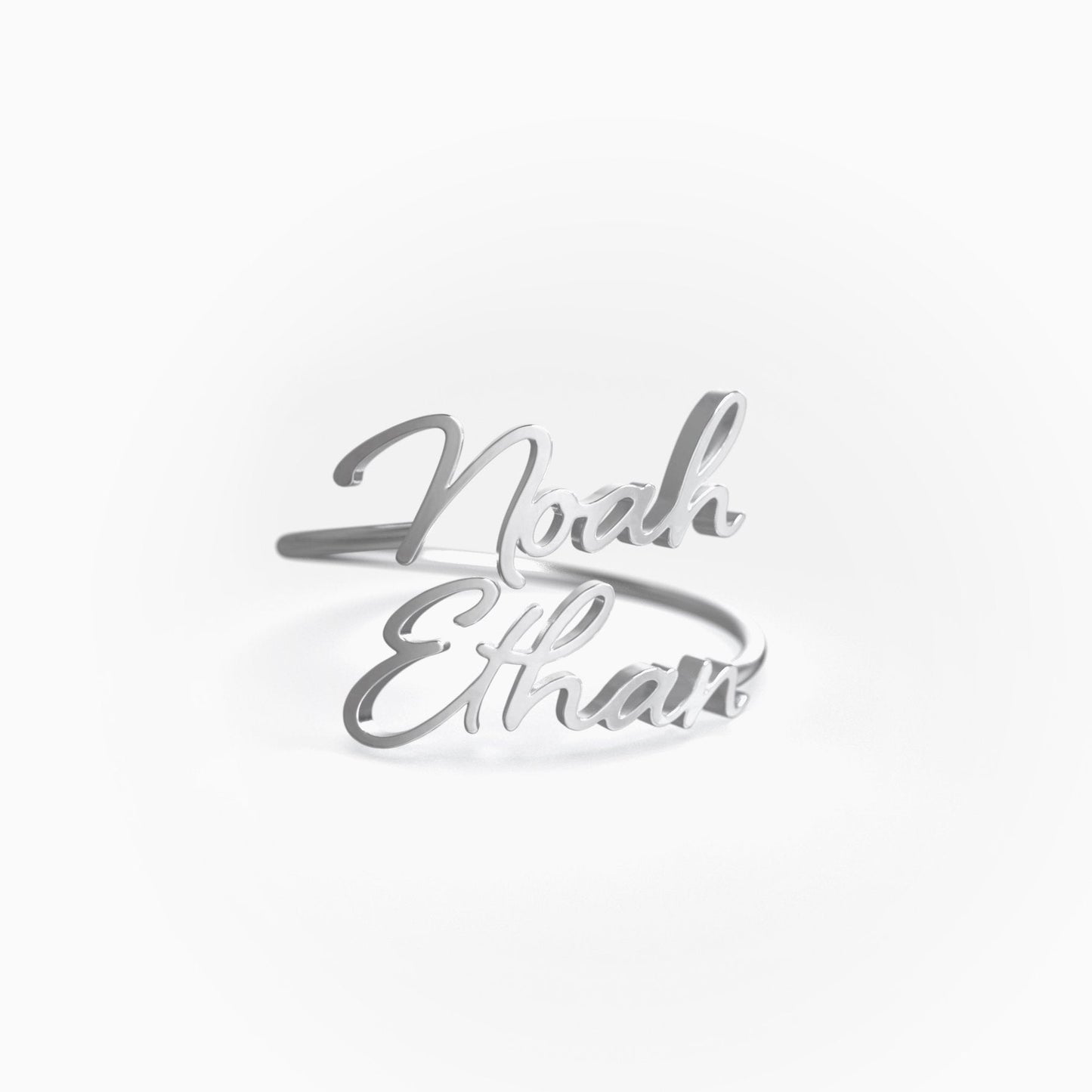 Personalised Couple Name Ring