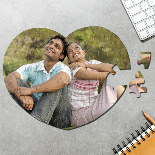 Heart Puzzle Pad