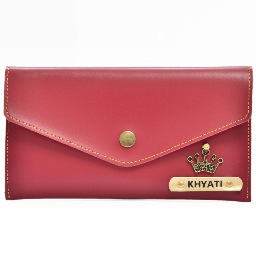 Women Clutch (Wine)