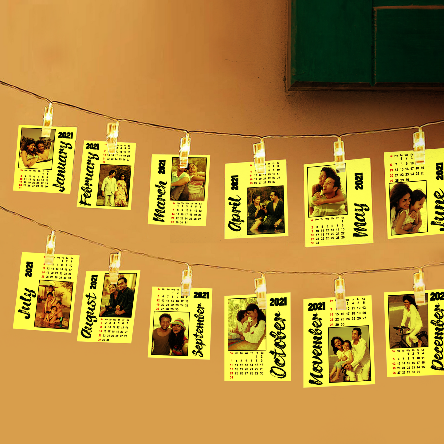 LED Photo Calendar